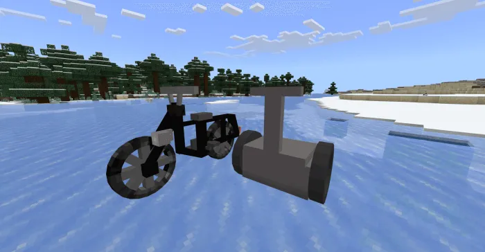 Segway and Bike In-Game View