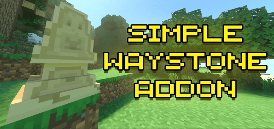 Thumbnail: Simple Waystone Addon (Version 9)