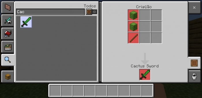 Cactus Sword recipe