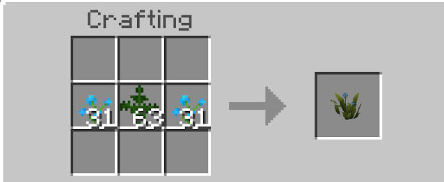 Accessing the FAYE Garden Decorations Items via Crafting Table