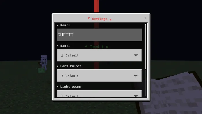Location Edit Options 1
