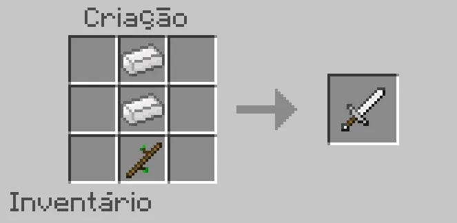Aluminum Sword Recipe