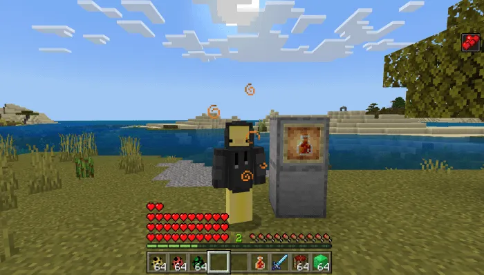 Effects from Extra Life Potion