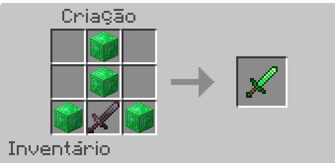 Emerald Sword Recipe