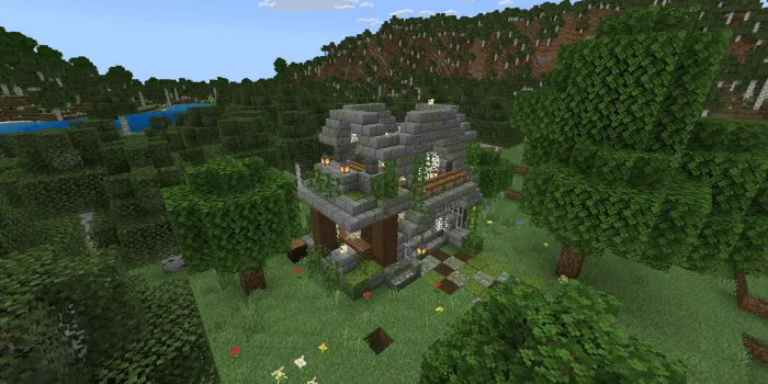 Forest Ruins Structure
