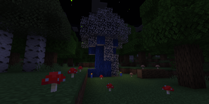 Mystical Tree at Night