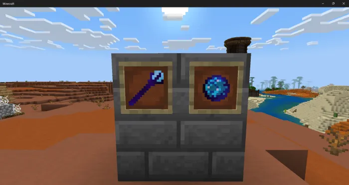 Necromancer's Staff and Spirit Ball