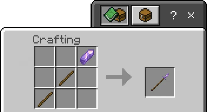 Amethyst Spear Recipe