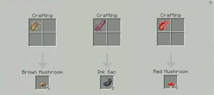 Item Recipes from Fish