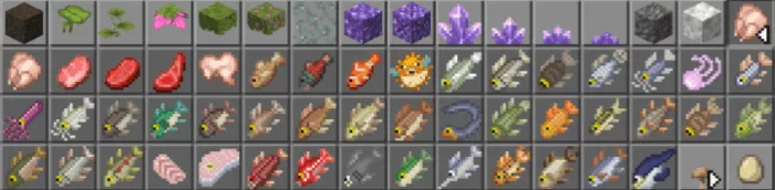 New Fish Food Items
