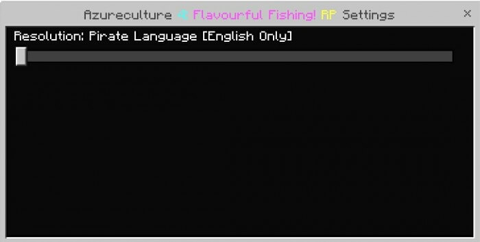 Pirate Language in the Azureculture Addon