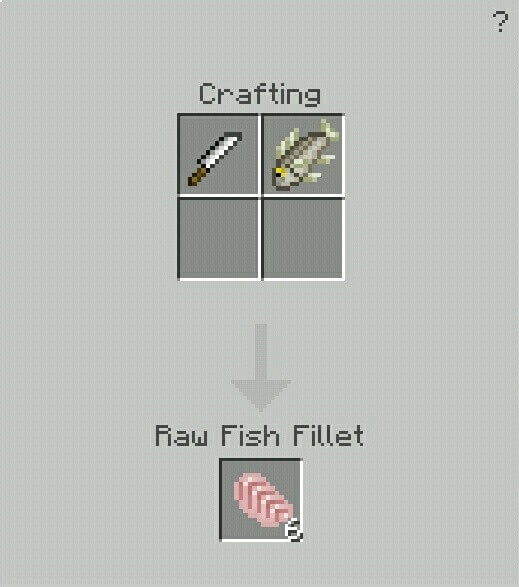 Raw Fish Fillet Recipe