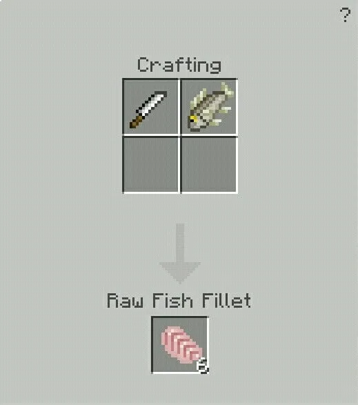 Raw Fish Fillet Recipe
