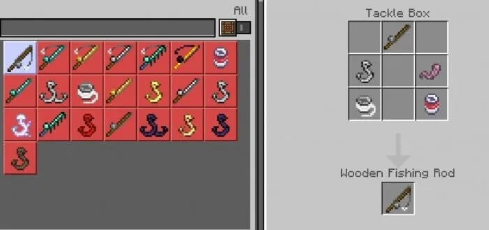 Wooden Fishing Rod Recipe