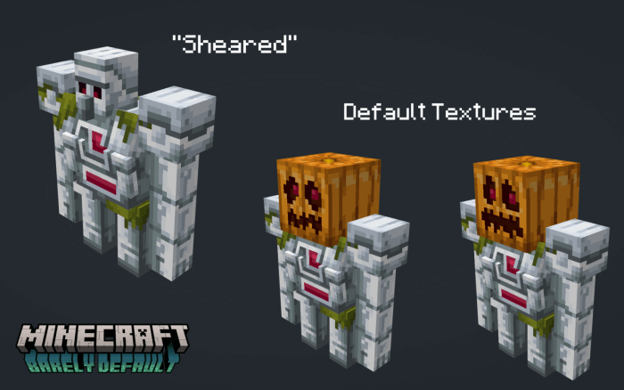 Iron Golem Variants 3