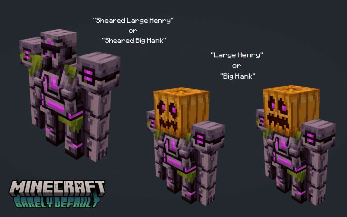 Iron Golem Variants 5