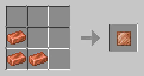 Copper Plate Recipe