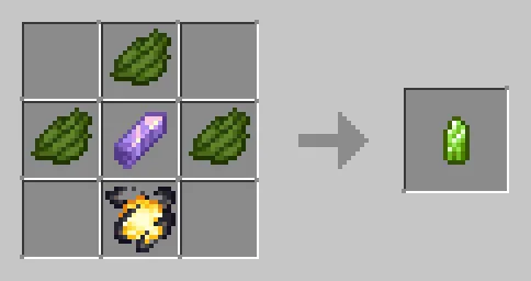 Green Kyber Crystal Recipe
