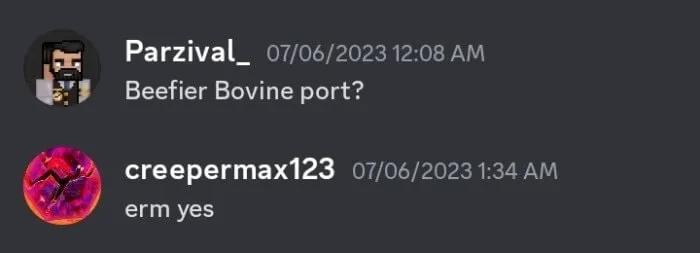 creepermax123's Permisson for Parzival