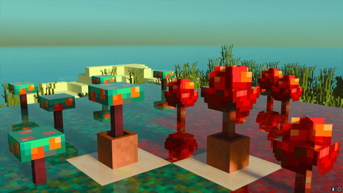 New Nether Mushroom Models