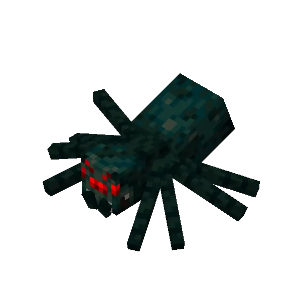 New cave spider walk animation