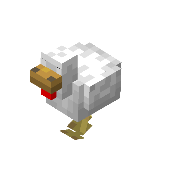 New chicken walk animation