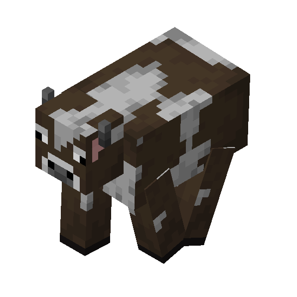 New cow walk animation