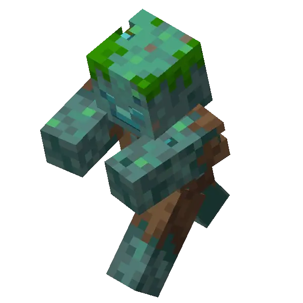 New drowned walk animation