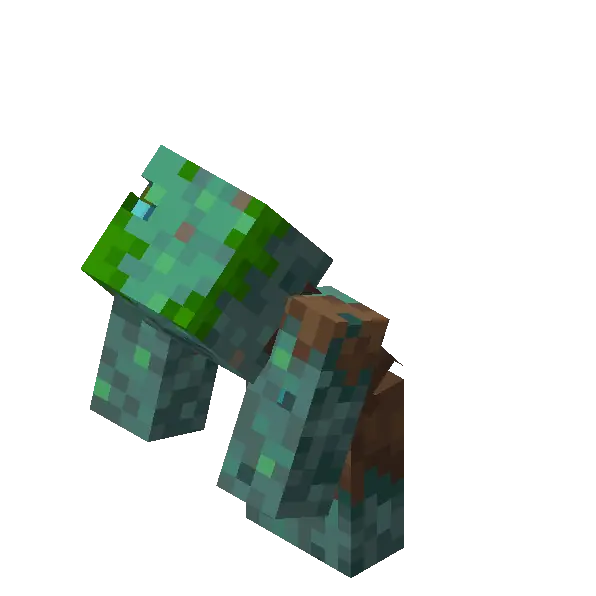 New drowned attack animation (variant 2)
