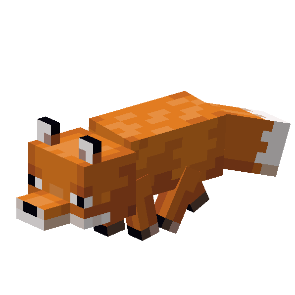 New fox walk animation