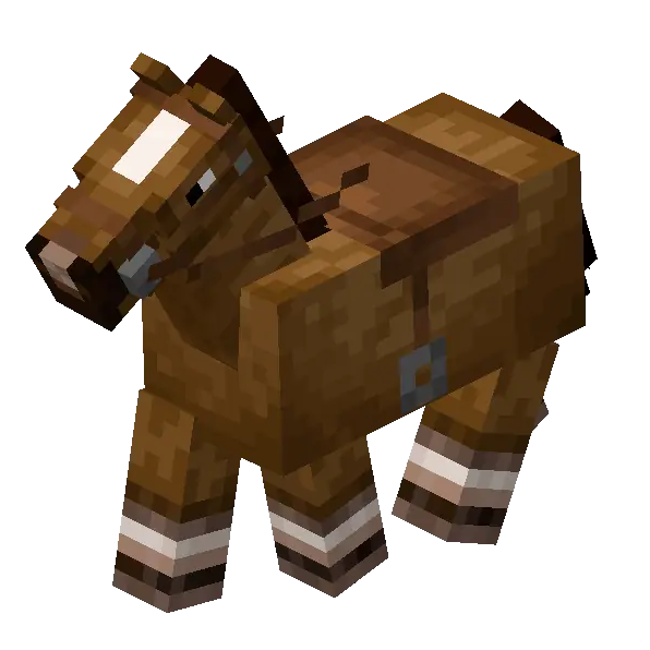 New horse walk animation