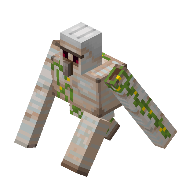 New iron golem walk animation
