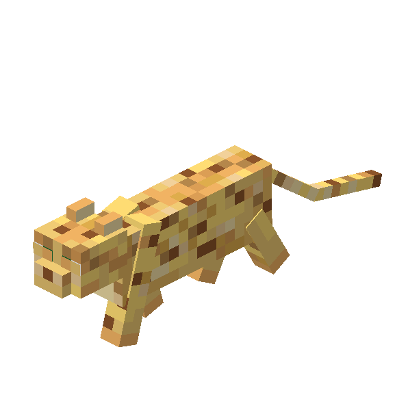 New ocelot walk animation