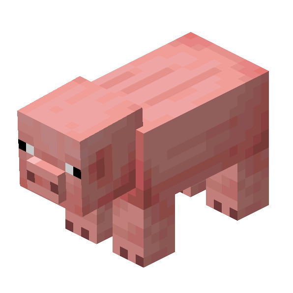 New pig idle and blink animation
