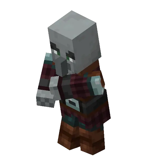 New pillager idle animation