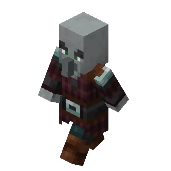 New pillager walk animation