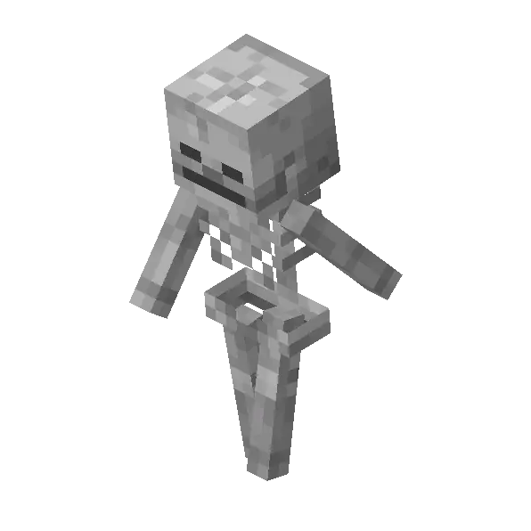 New skeleton walk animation