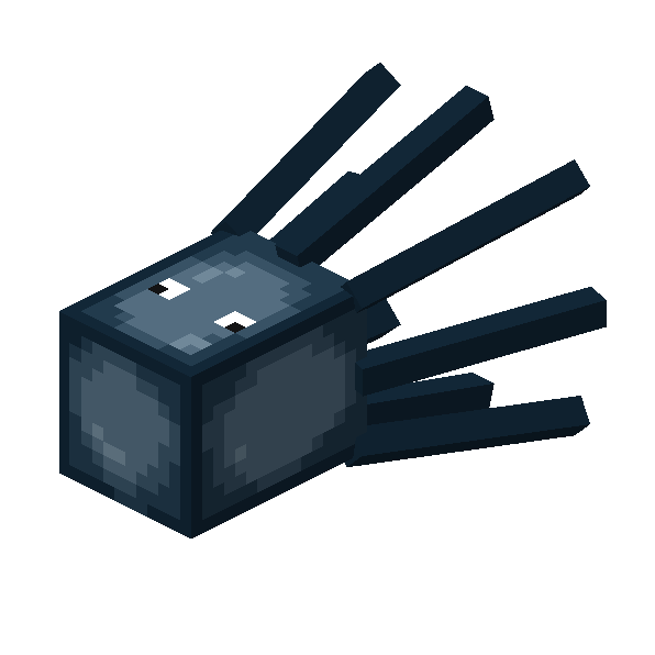 New squid swim animation