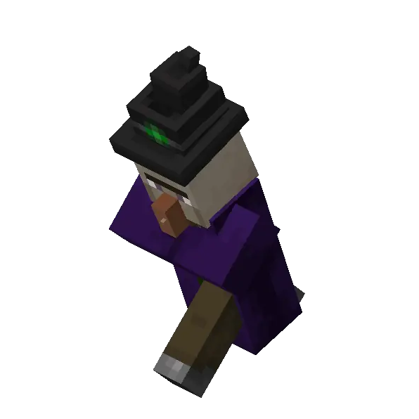 New witch walk animation
