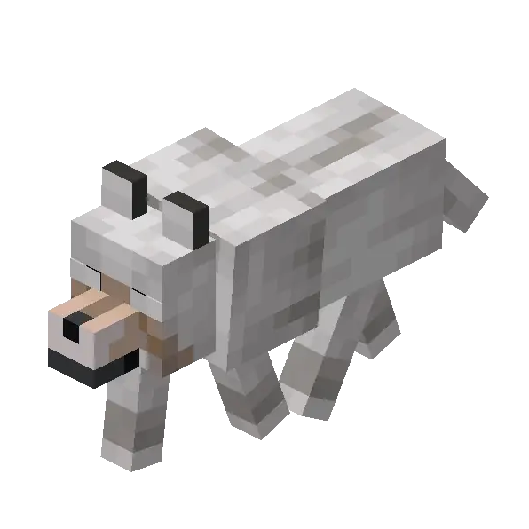 New wolf walk animation