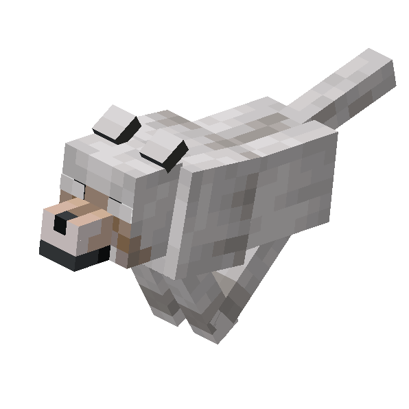 New wolf run animation