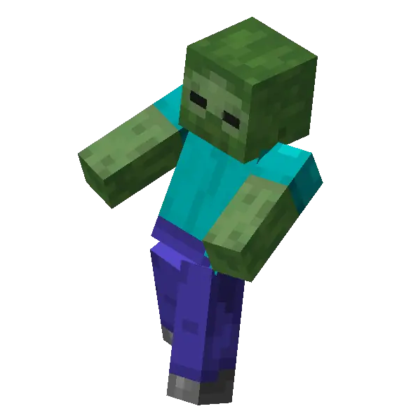 New zombie idle animation (variant 2)