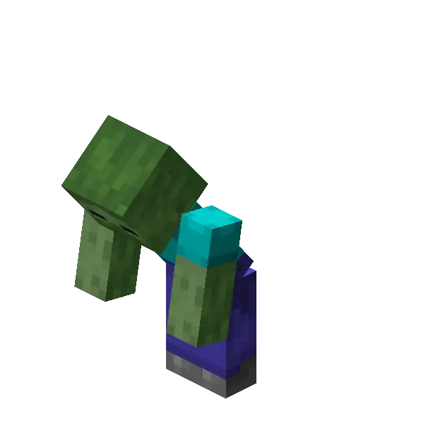 New zombie attack animation