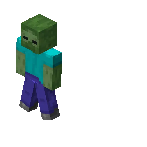 New zombie death animation (variant 1)