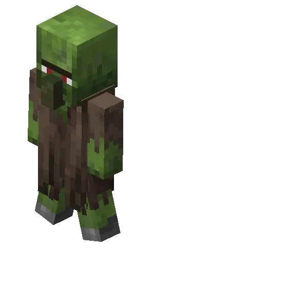 New zombie villager death animation (variant 1)