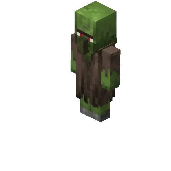 New zombie villager death animation (variant 2)