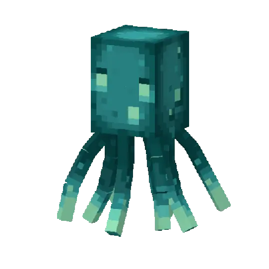 Glow Squid animation