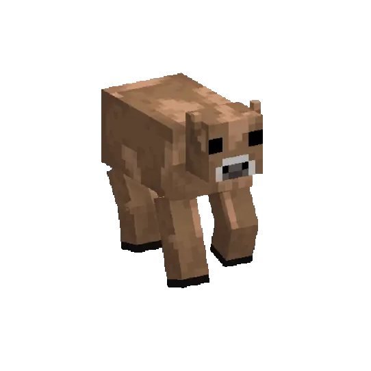 New Mooshroom walk animation