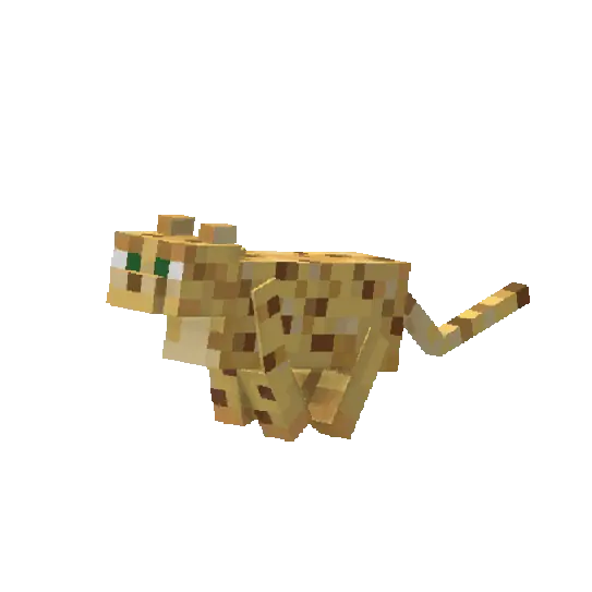 Ocelot run animation