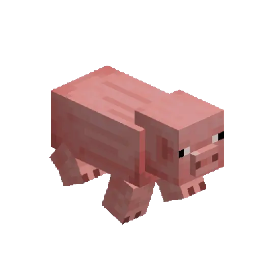 New Pig walk animation